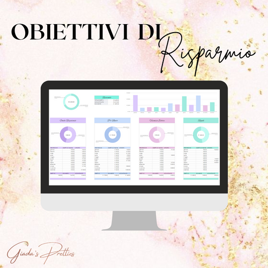 OBIETTIVI di RISPARMIO - Gestione Obiettivi di Risparmio