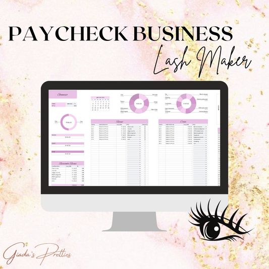 PAYCHECK LASH MAKER - File gestione attività